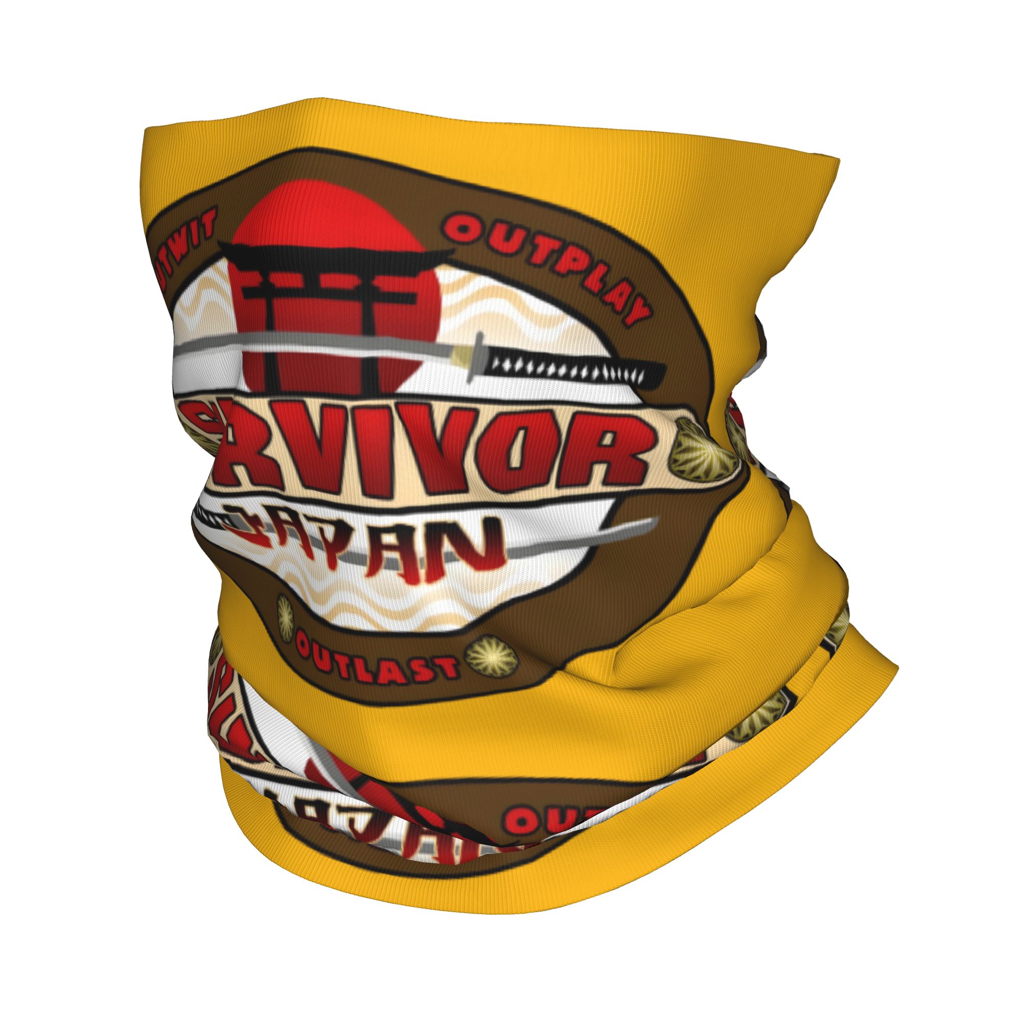 Neck Warmer Balaclava - Custom Japan S-Survivors Bandana Neck Gaiter