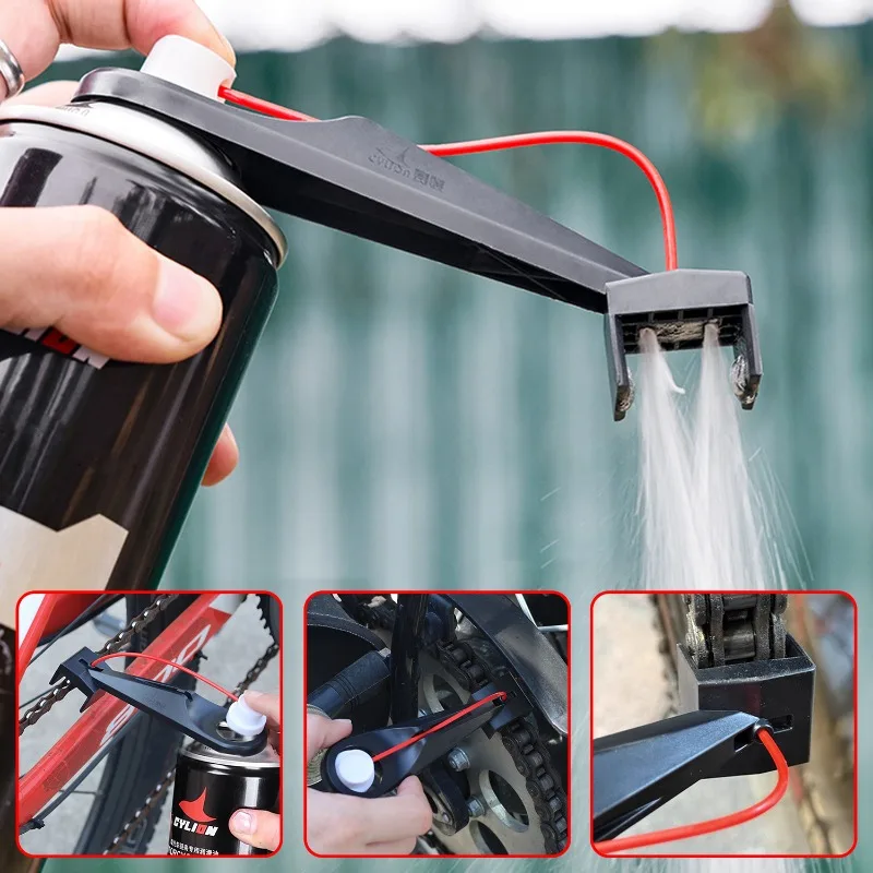 Motorcycle Gear Equipment - Motorcycle Chain Oiling Diverters Chain Cleaning