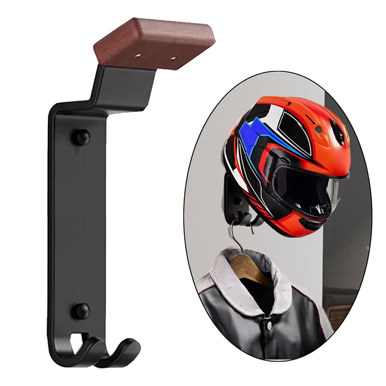 Motorcycle Gear Equipment - Motorcycle Helmet Holder Wall Mount Gear