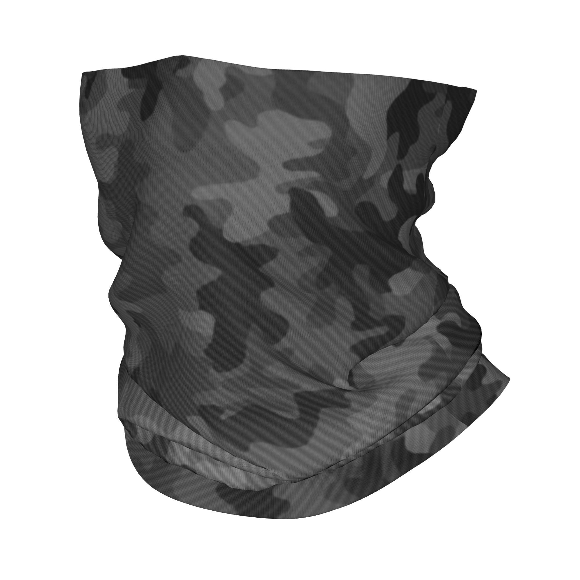 Neck Warmer Balaclava - Custom Carbon Camo Bandana Neck Gaiter
