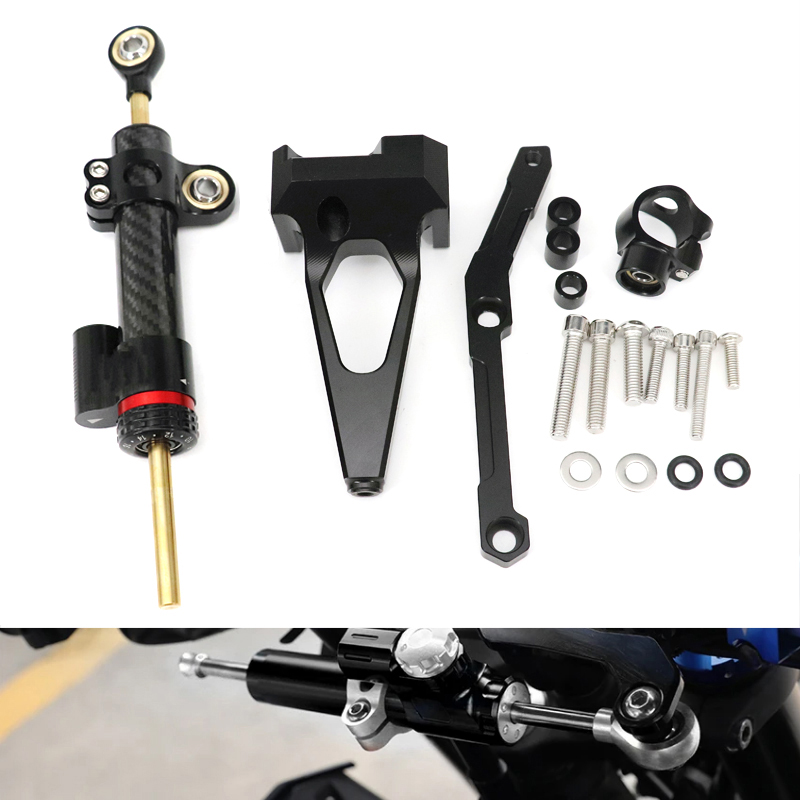 Motorcycle Gear Airbag - Motorcycle Accessories Steering Damper With Bracket