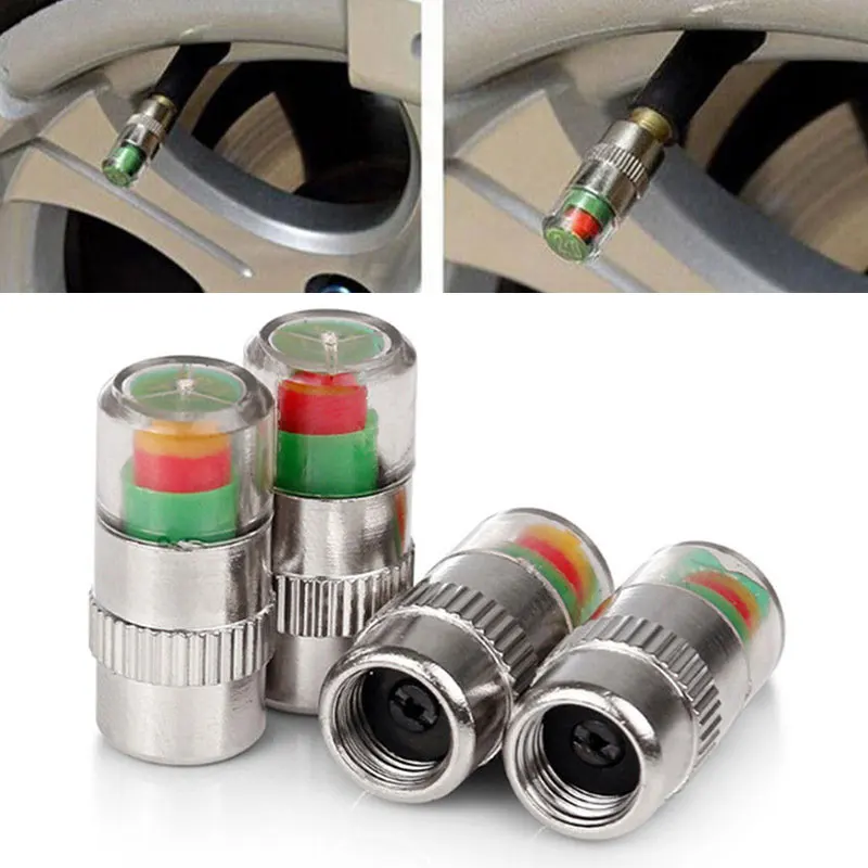 4pcs Car Tire Pressure Monitor - огляд і ціна Tyre Pressure Gauge