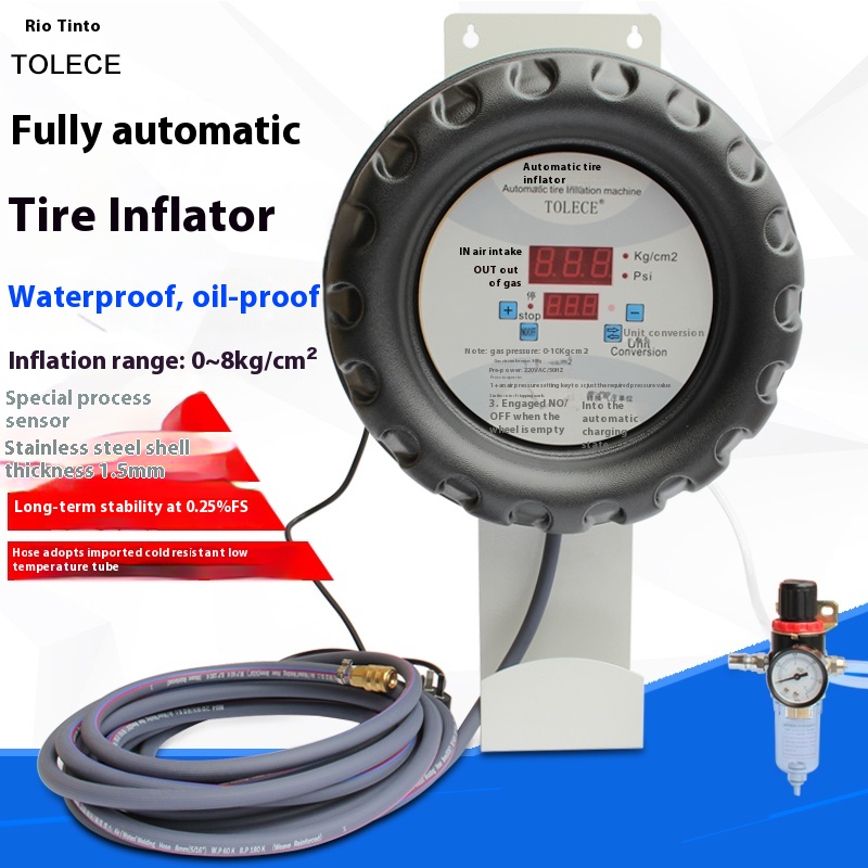 Fully Automatic Car Tire Infla - огляд і ціна Tyre Pressure Gauge