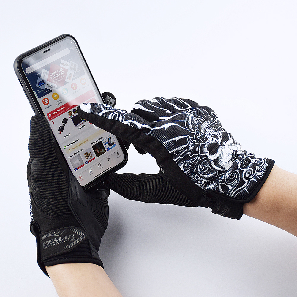 VEMAR Motorcycle Gloves Men Vi - огляд і ціна Motorcycle Gear Fox