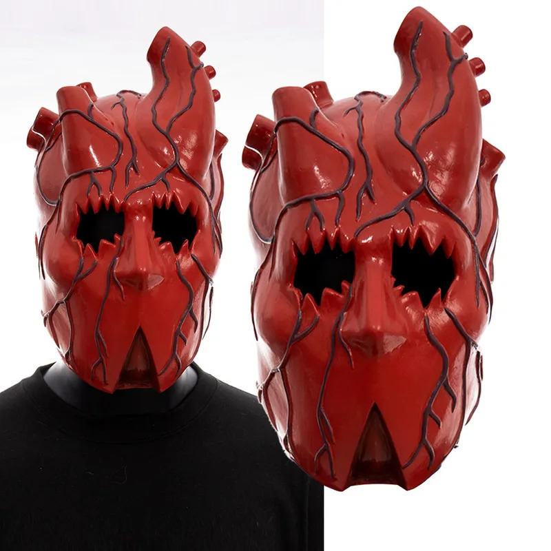 CyHorror Heart Mask Cosplay Sc - огляд і ціна Helmet Full Face