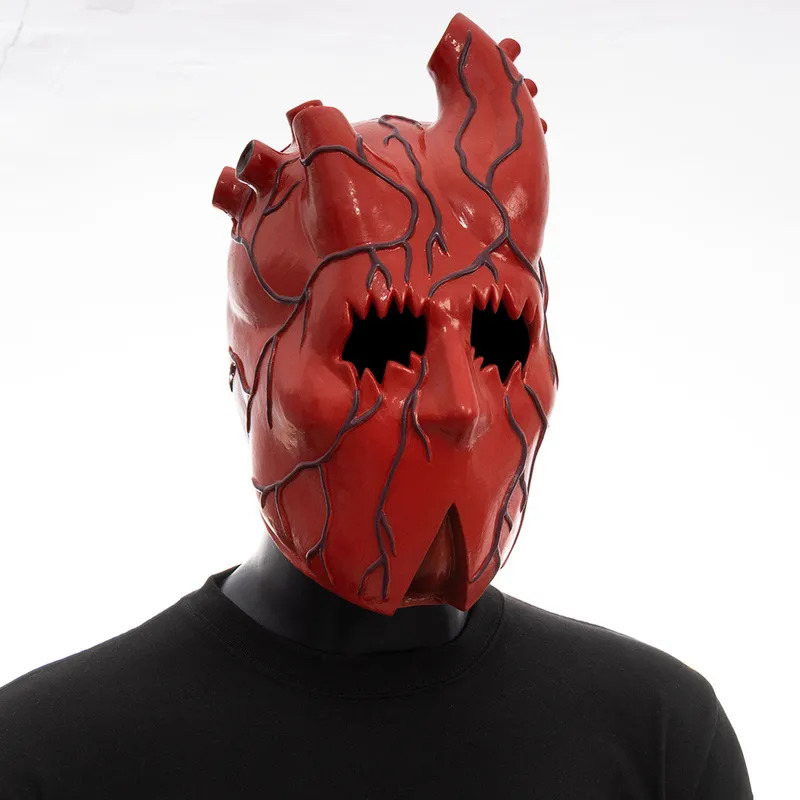 CyHorror Heart Mask Cosplay Sc - огляд і ціна Helmet Full Face