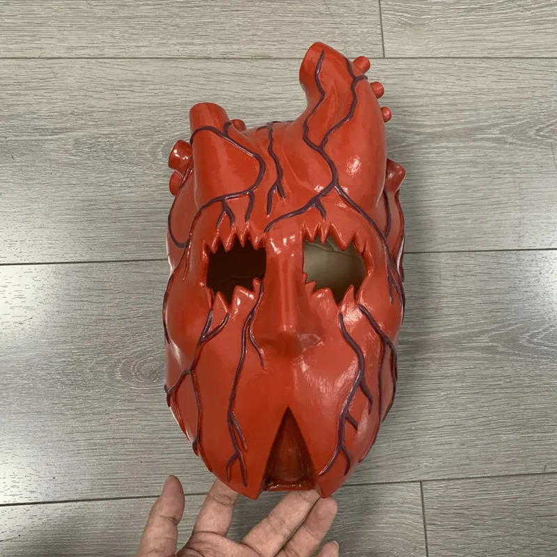 CyHorror Heart Mask Cosplay Sc - огляд і ціна Helmet Full Face