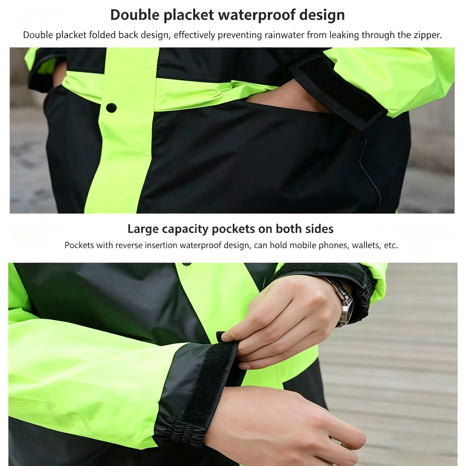 Motorcycle Raincoat Suits Men  - огляд і ціна Motorcycle Gear For Woman