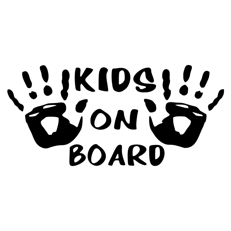 3D Car Sticker KIDS ON BOARD C - огляд і ціна Motorcycle Gear Equipment