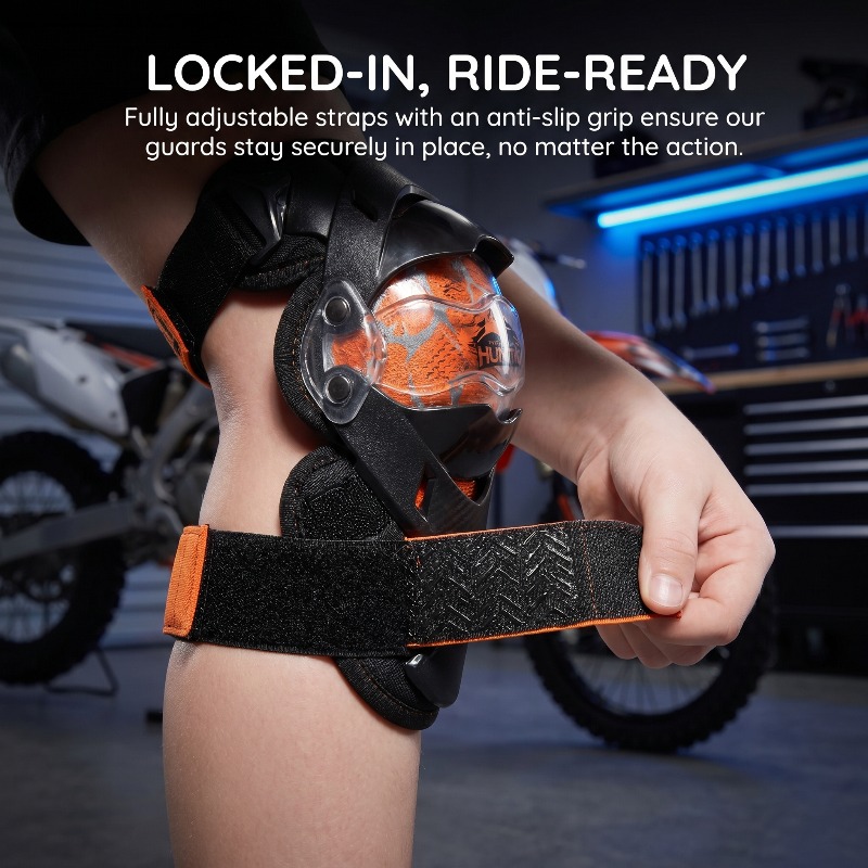 KN01H Kids Youth Motorcycle Of - огляд і ціна Knee Guard Hard