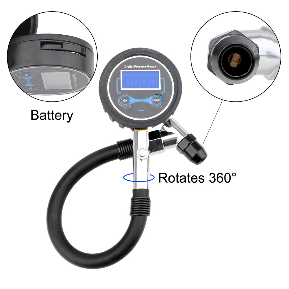 0-200Psi Tire Pressure Gauge M - огляд і ціна Tyre Pressure Gauge