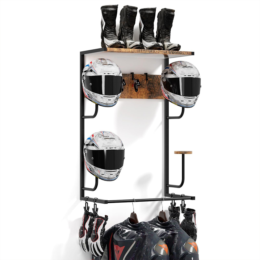 Urban Deco Motorcycle Helmet H - огляд і ціна Motorcycle Gear Display Rack