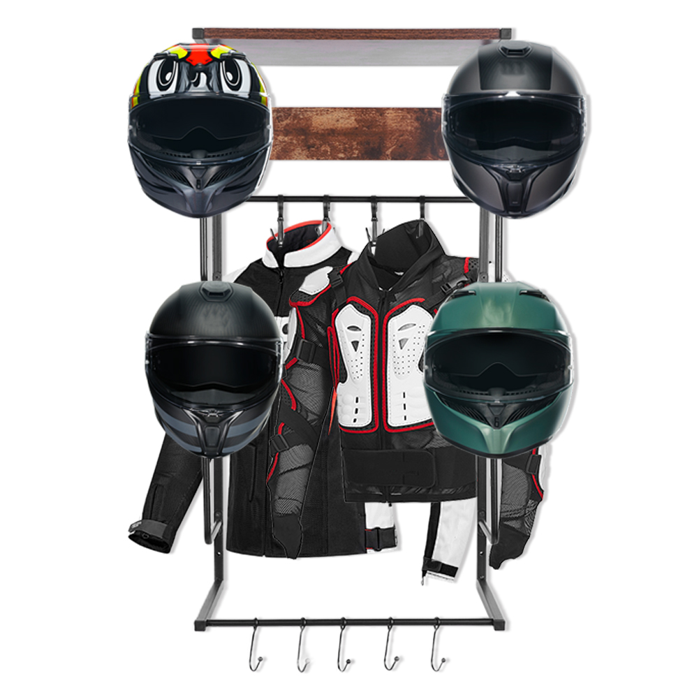 Urban Deco Motorcycle Helmet H - огляд і ціна Motorcycle Gear Display Rack