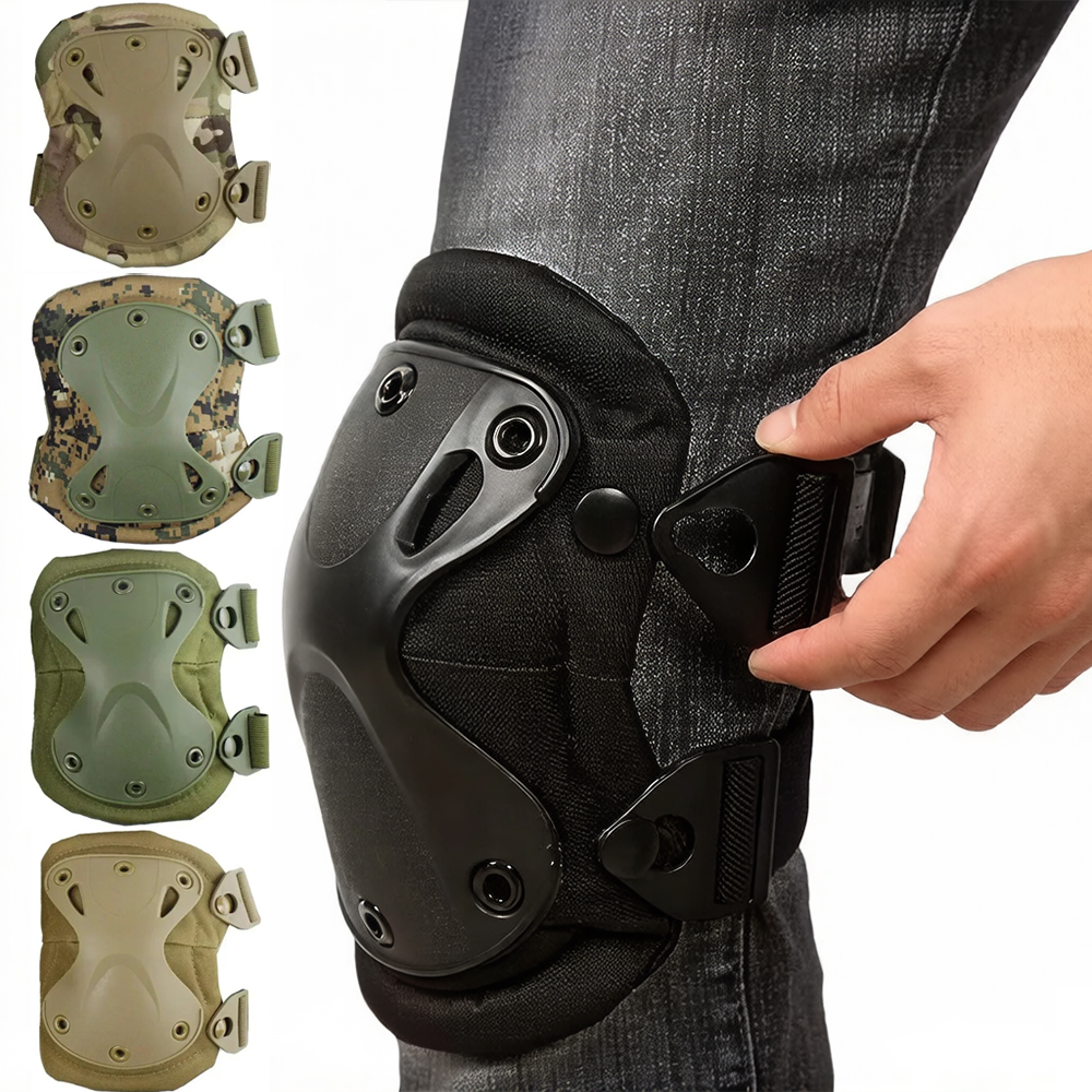 4PCS Tactical Knee Elbow Pads, - огляд і ціна Knee Guard Hard