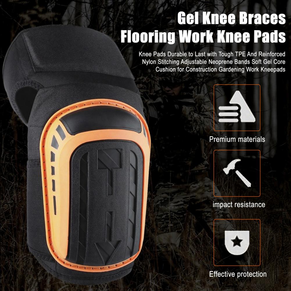 1 Pair Construction Knee Pads  - огляд і ціна Knee Guard Hard