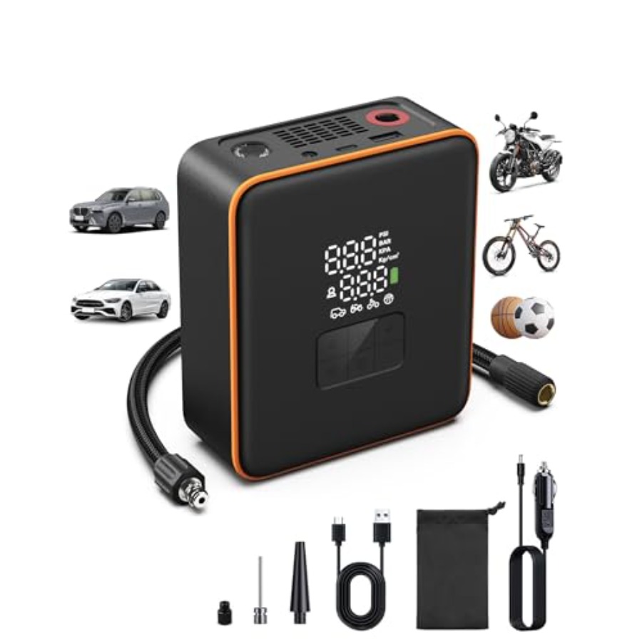 Tire inflator portable air com - огляд і ціна Tyre Pressure Gauge