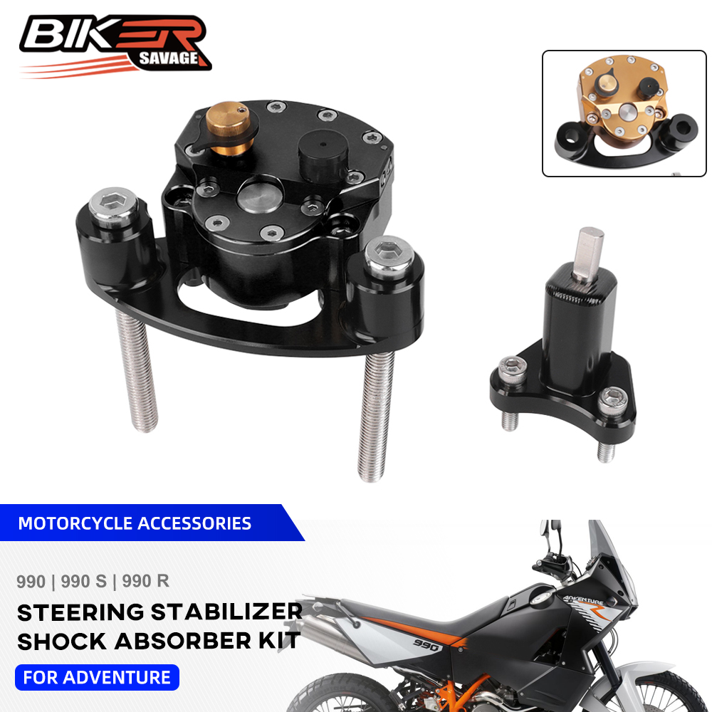 990 ADV Steering Damper Stabil - огляд і ціна Motorcycle Gear Airbag