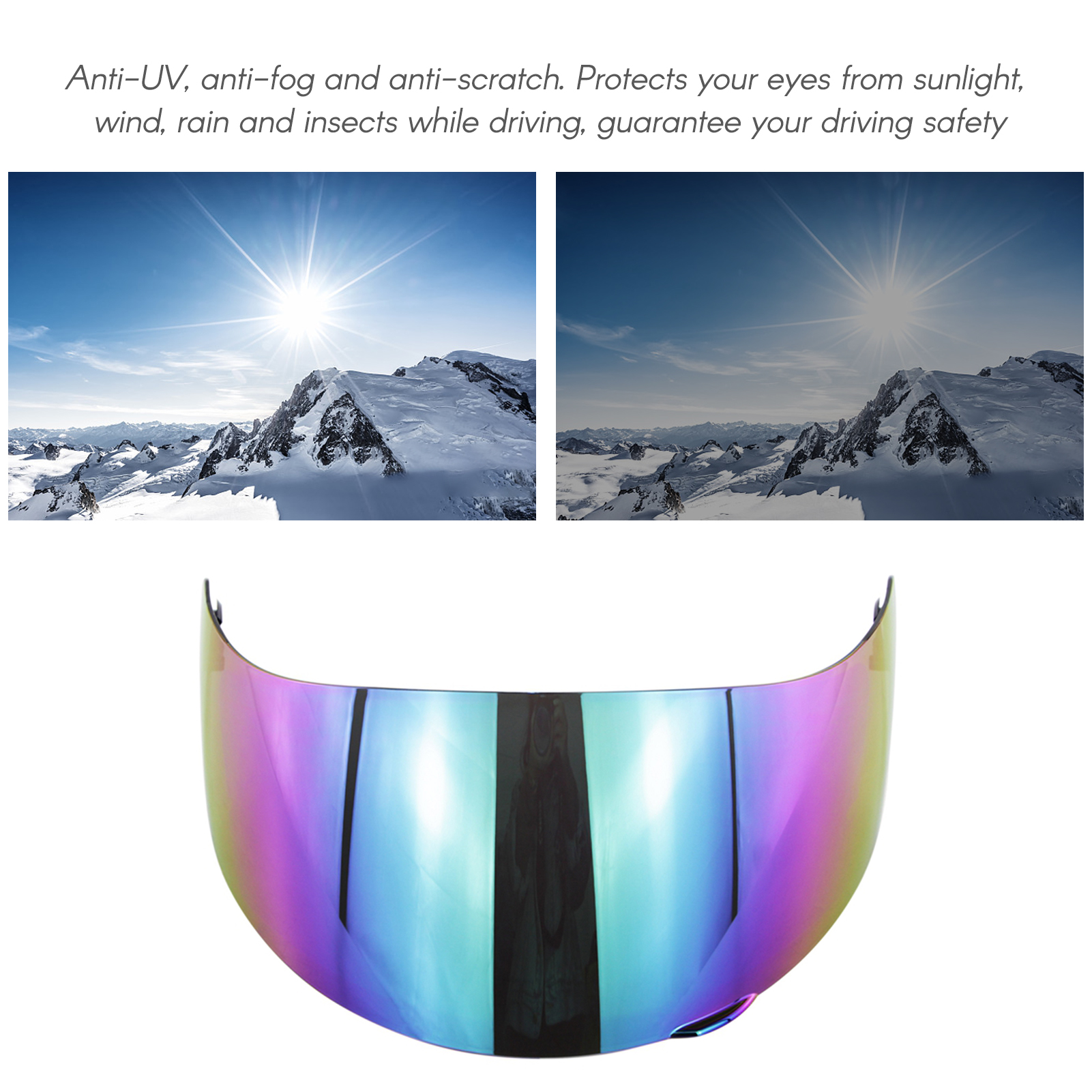 Motorcycle Wind Shield Helmet  - огляд і ціна Helmet Full Face