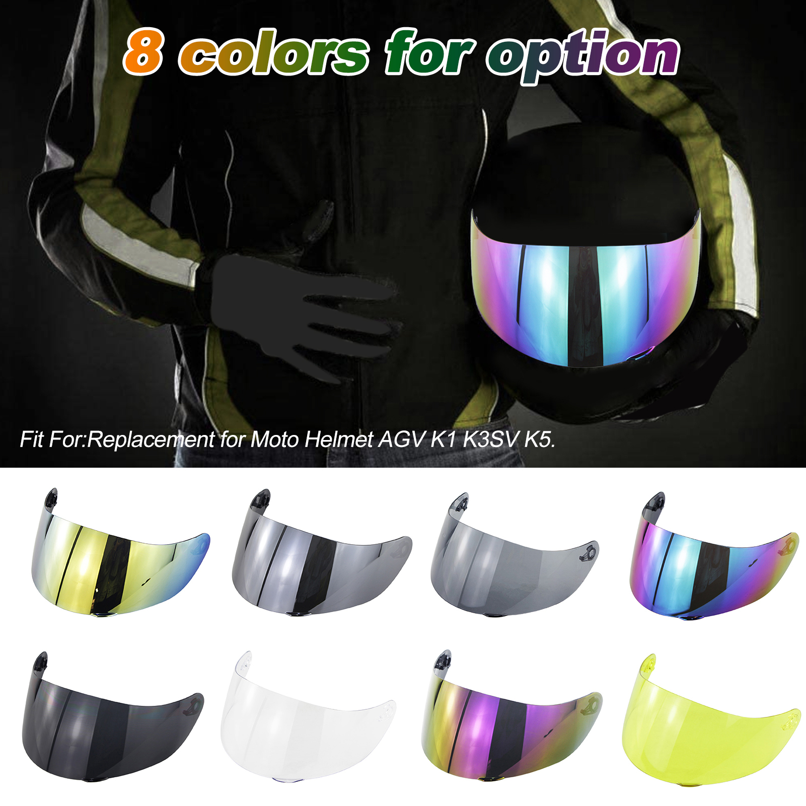 Motorcycle Wind Shield Helmet  - огляд і ціна Helmet Full Face