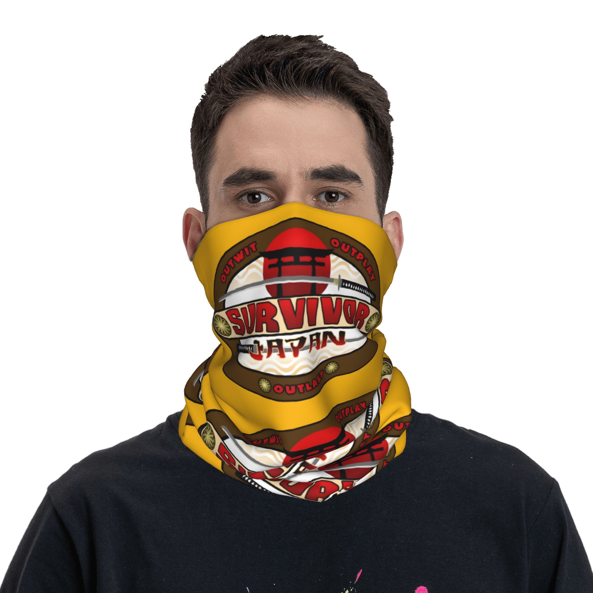 Custom Japan S-Survivors  Band - огляд і ціна Neck Warmer Balaclava