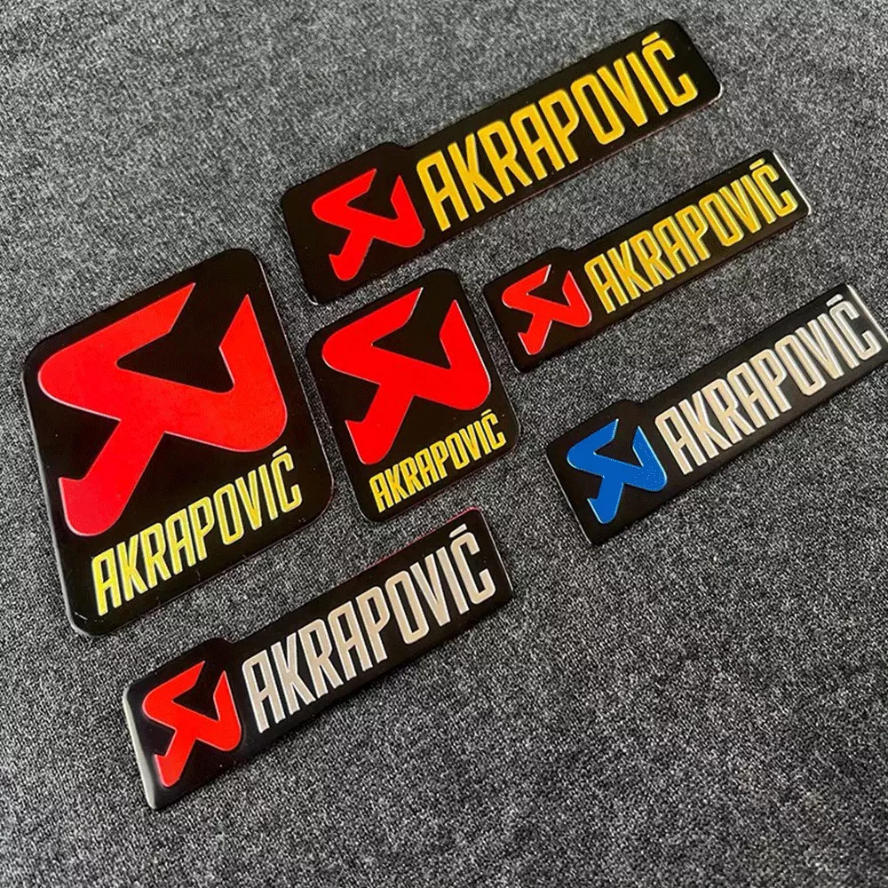 Motorcycle Exhaust Decals, 3D  - огляд і ціна Motorcycle Gear Equipment