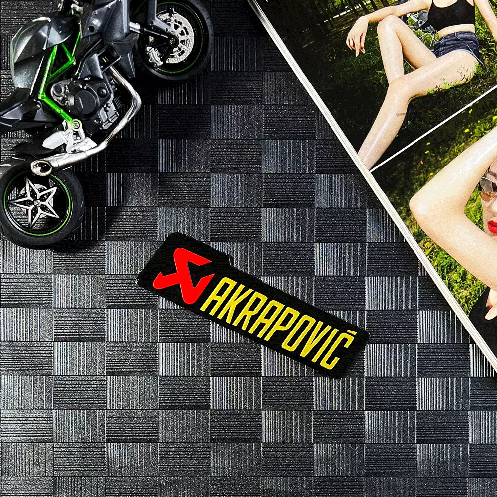 Motorcycle Exhaust Decals, 3D  - огляд і ціна Motorcycle Gear Equipment