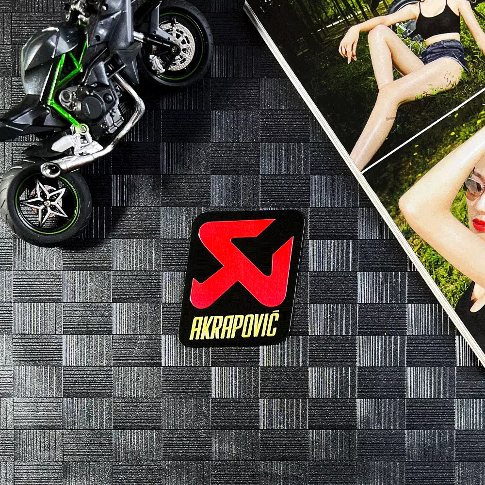 Motorcycle Exhaust Decals, 3D  - огляд і ціна Motorcycle Gear Equipment