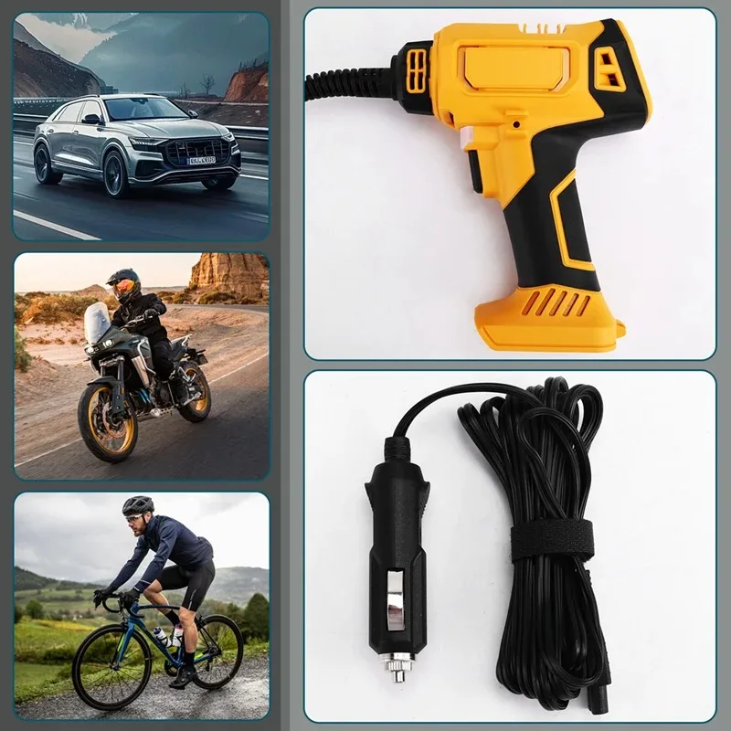 Fit for DeWALT Battery Air Com - огляд і ціна Tyre Pressure Gauge
