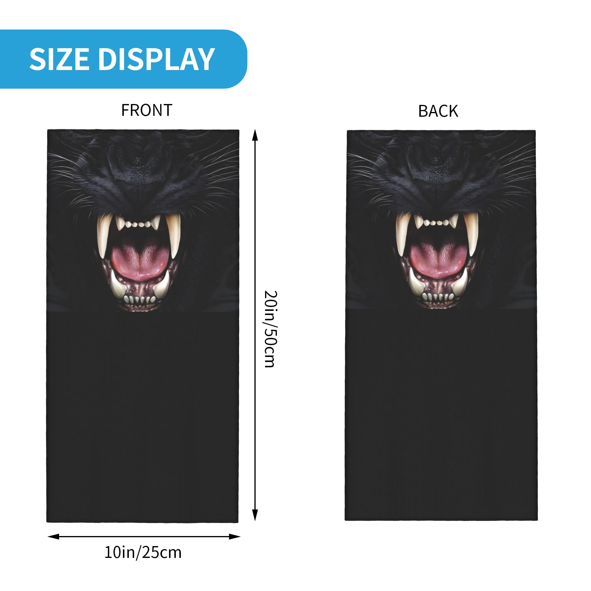 Custom Black Panther Animal He - огляд і ціна Neck Warmer Balaclava
