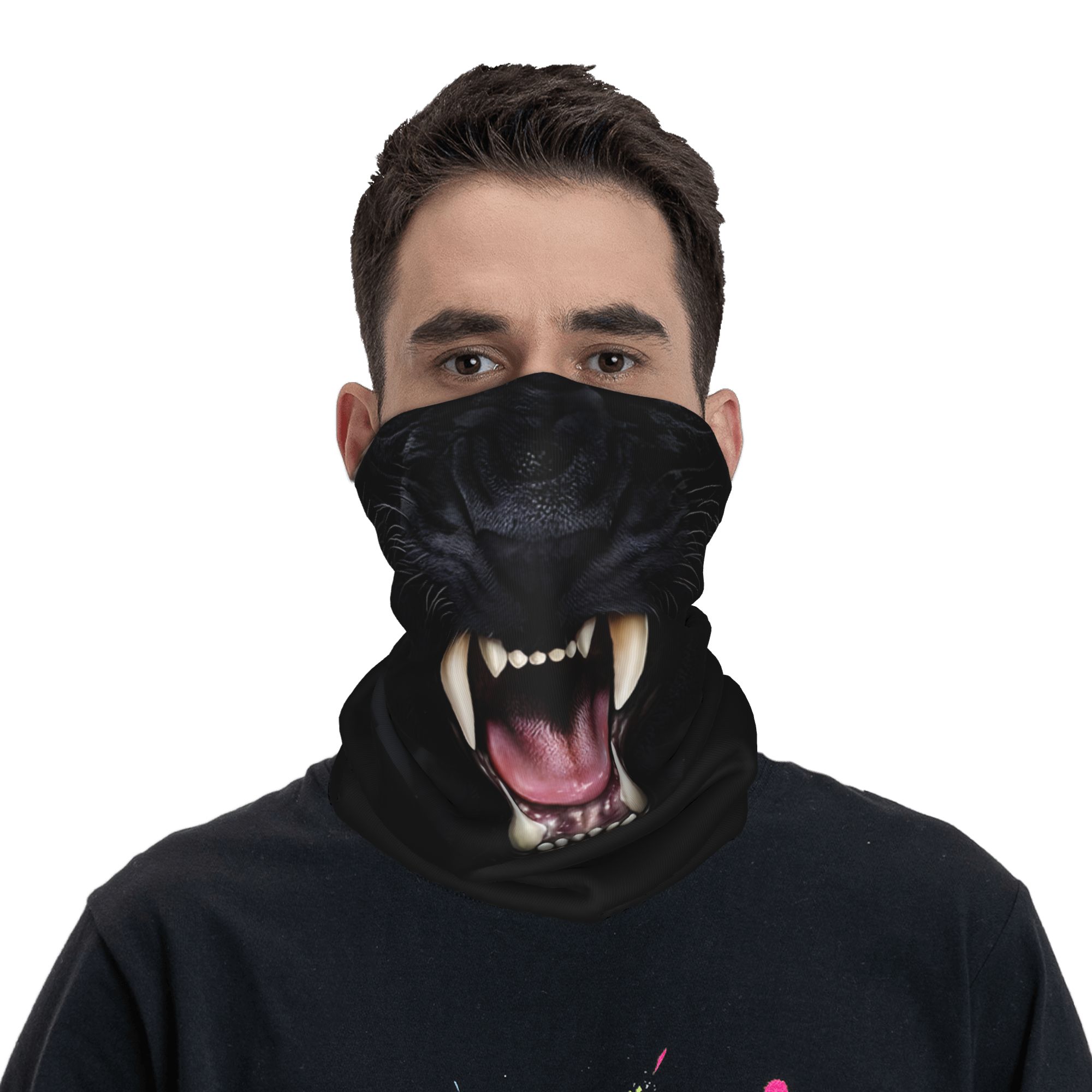 Custom Black Panther Animal He - огляд і ціна Neck Warmer Balaclava