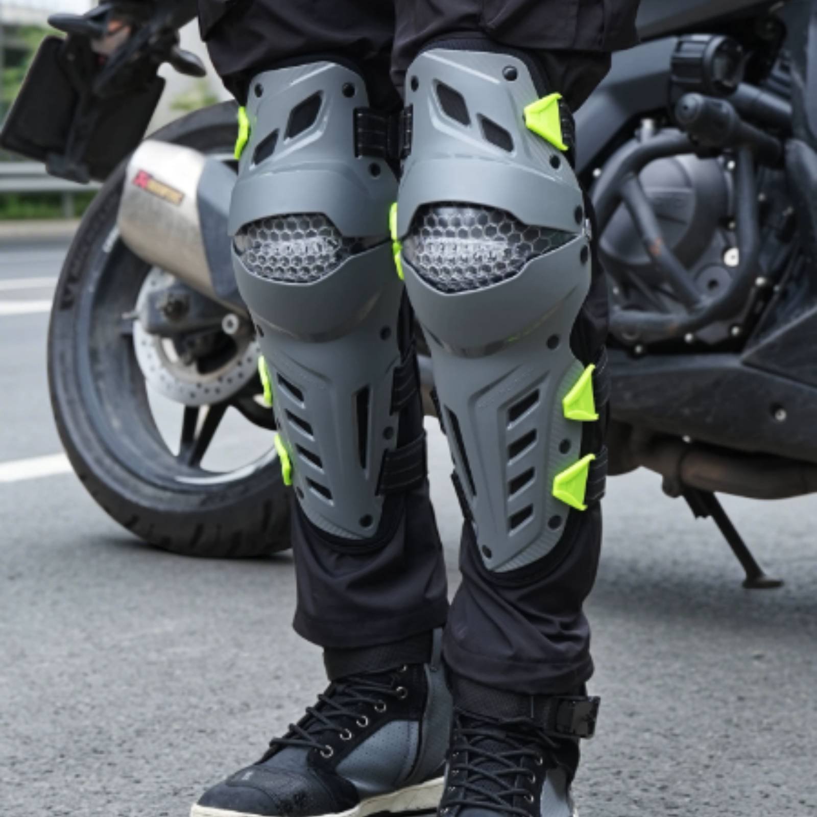 Motorcycle Knee Pads Anti-Fall - огляд і ціна Knee Guard Hard