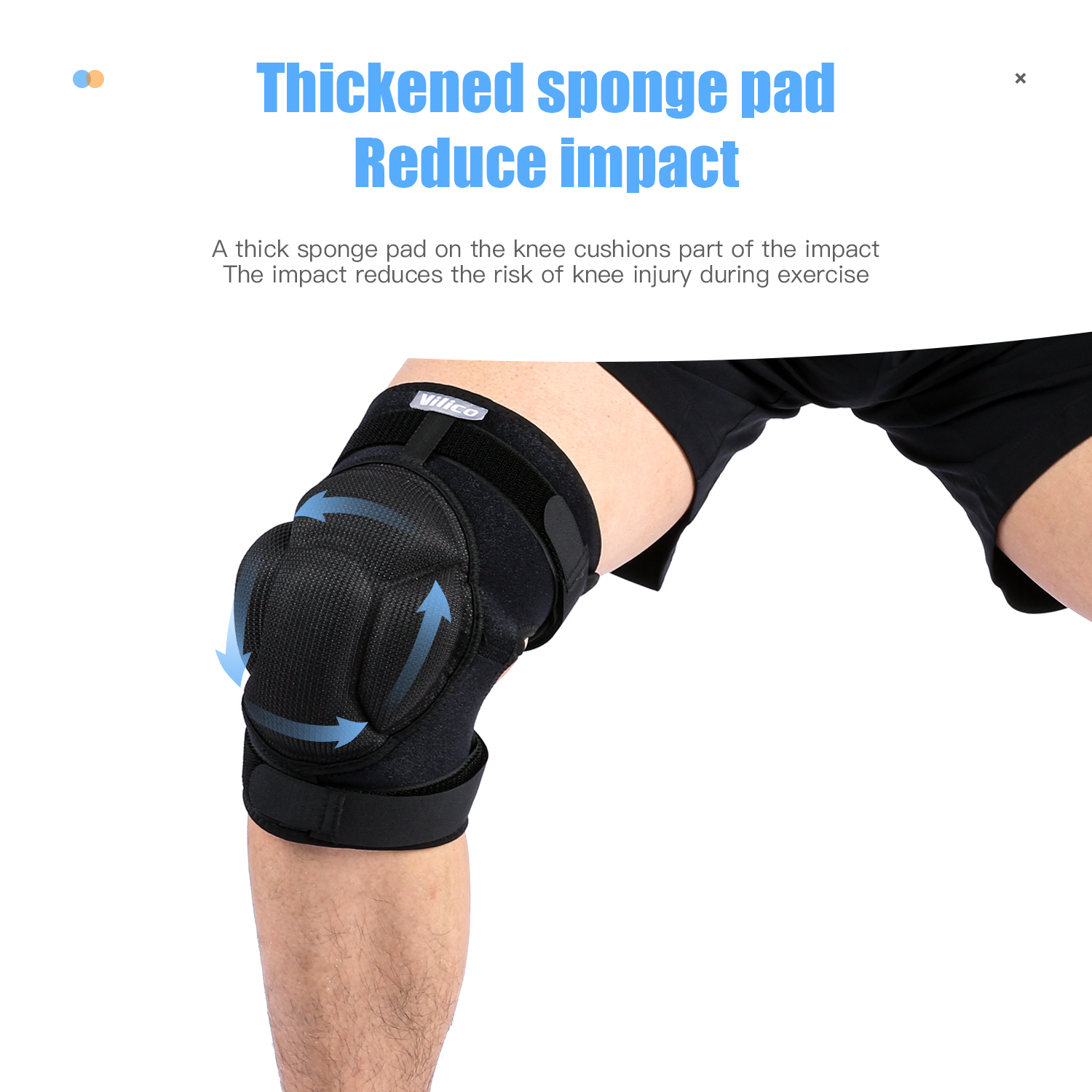 Adjustable hard shell knee pad - огляд і ціна Knee Guard Hard