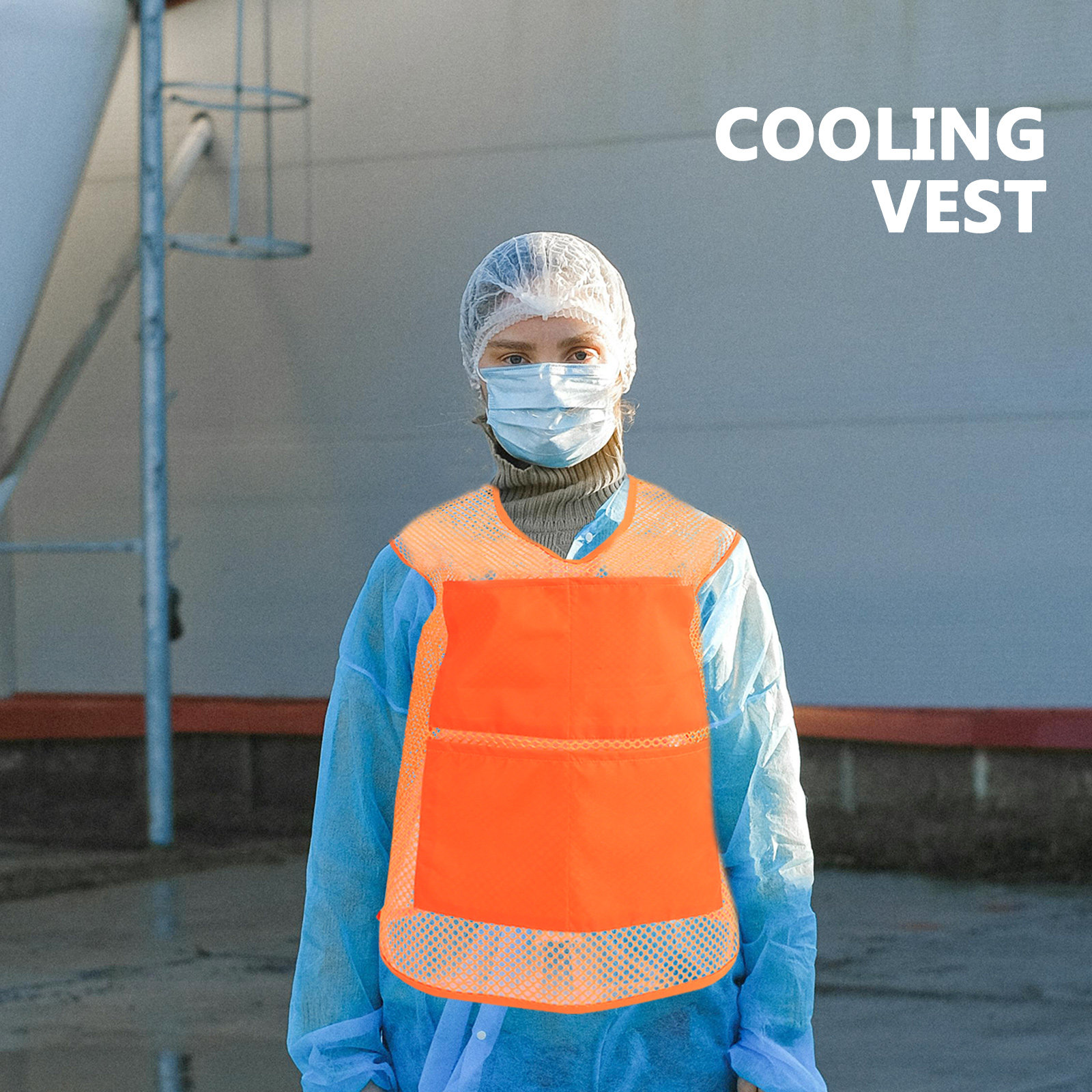 1Set Cooling Vest and Ice Pack - огляд і ціна Motorcycle Gear For Hot Weather