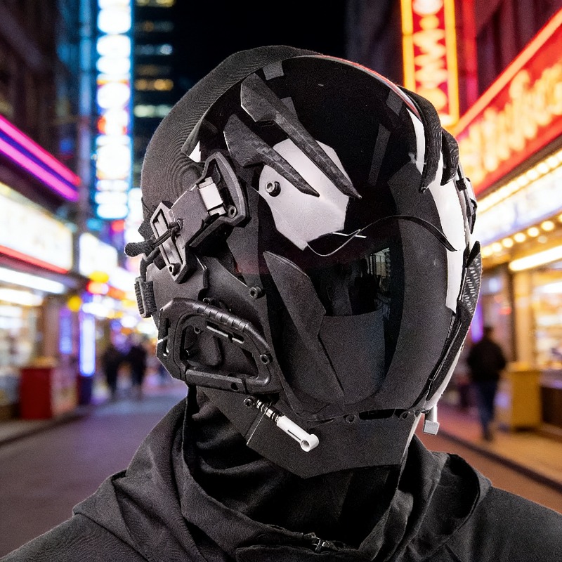 Tech Mecha Helmet Cyberpunk Ma - огляд і ціна Helmet Full Face