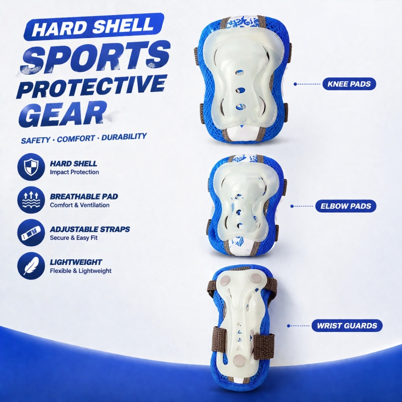 Children Protective Gear Skate - огляд і ціна Knee Guard Hard