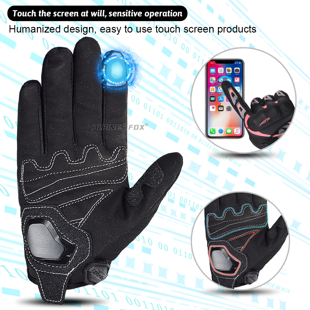 SUOMY Motorcycle Gloves Women  - огляд і ціна Motorcycle Gear Fox