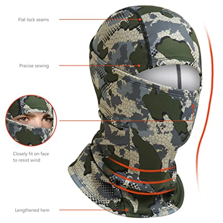 Winter Balaclava Fleece Ski Ma - огляд і ціна Neck Warmer Balaclava