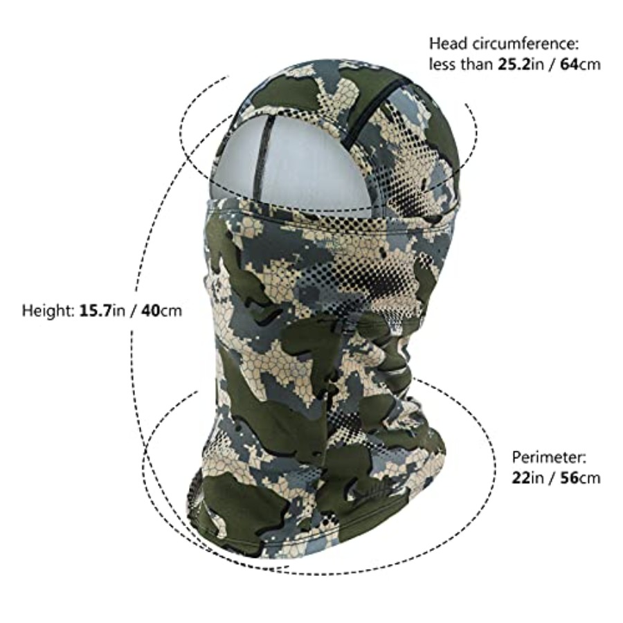 Winter Balaclava Fleece Ski Ma - огляд і ціна Neck Warmer Balaclava