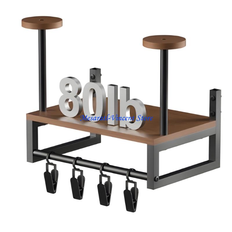 A70F Sturdy Helmet Wall Rack C - огляд і ціна Motorcycle Gear Display Rack