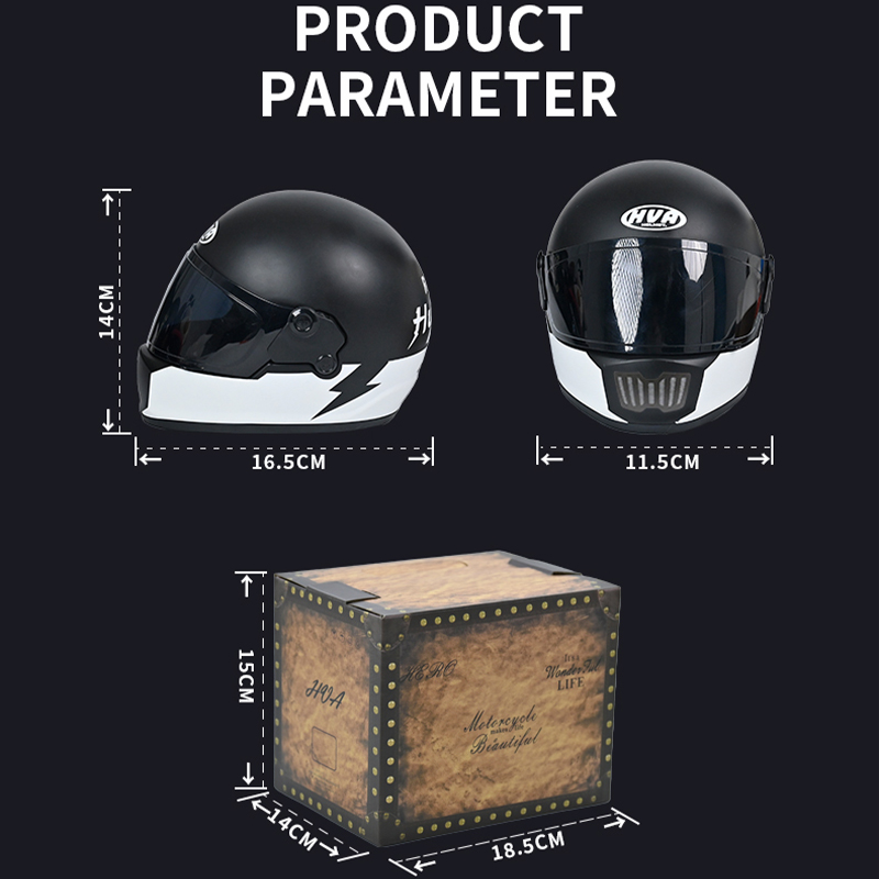 HVA Small Pet Motorcycle Helme - огляд і ціна Helmet Full Face
