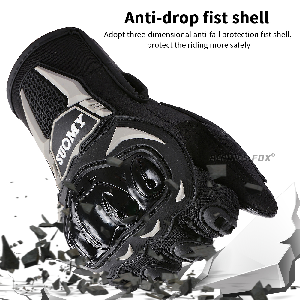 Suomy Winter Waterproof Guante - огляд і ціна Motorcycle Gear Fox