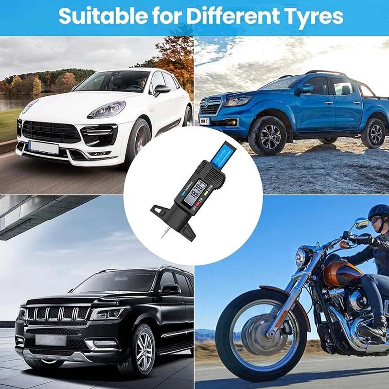 Digital Motorcycle Car Tire Ty - огляд і ціна Tyre Pressure Gauge