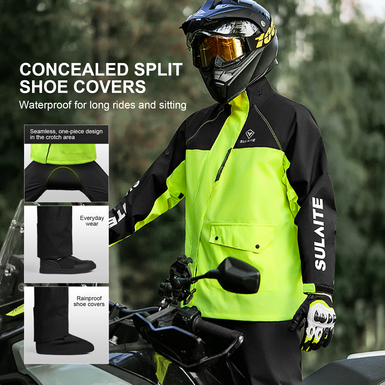 Motorcycle Rain Suit for Men & - огляд і ціна Motorcycle Gear For Woman