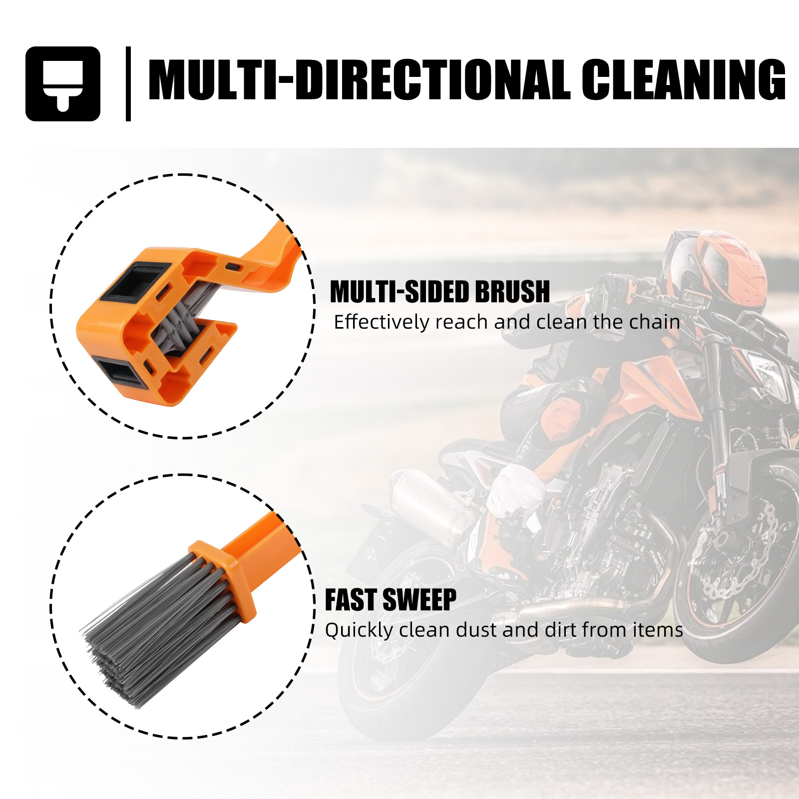 For 2025 2024 Honda XR650L XR  - огляд і ціна Motorcycle Gear Wash
