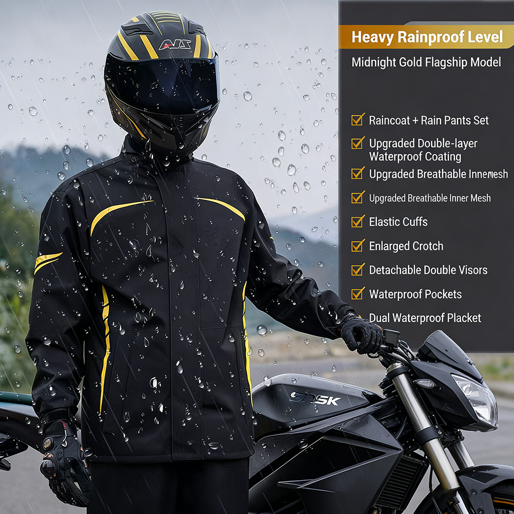 Motorcycle Rain Suit Men Women - огляд і ціна Motorcycle Gear For Woman
