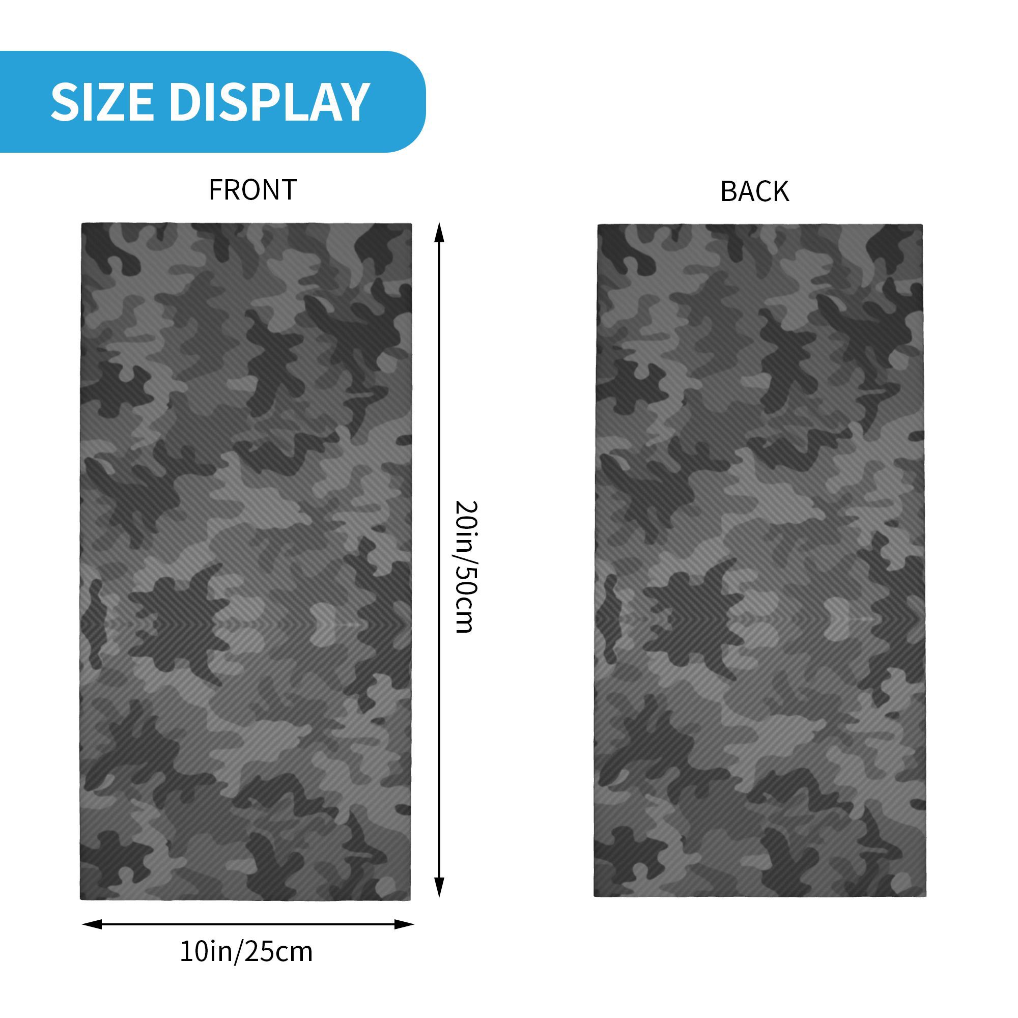 Custom Carbon Camo Bandana Nec - огляд і ціна Neck Warmer Balaclava