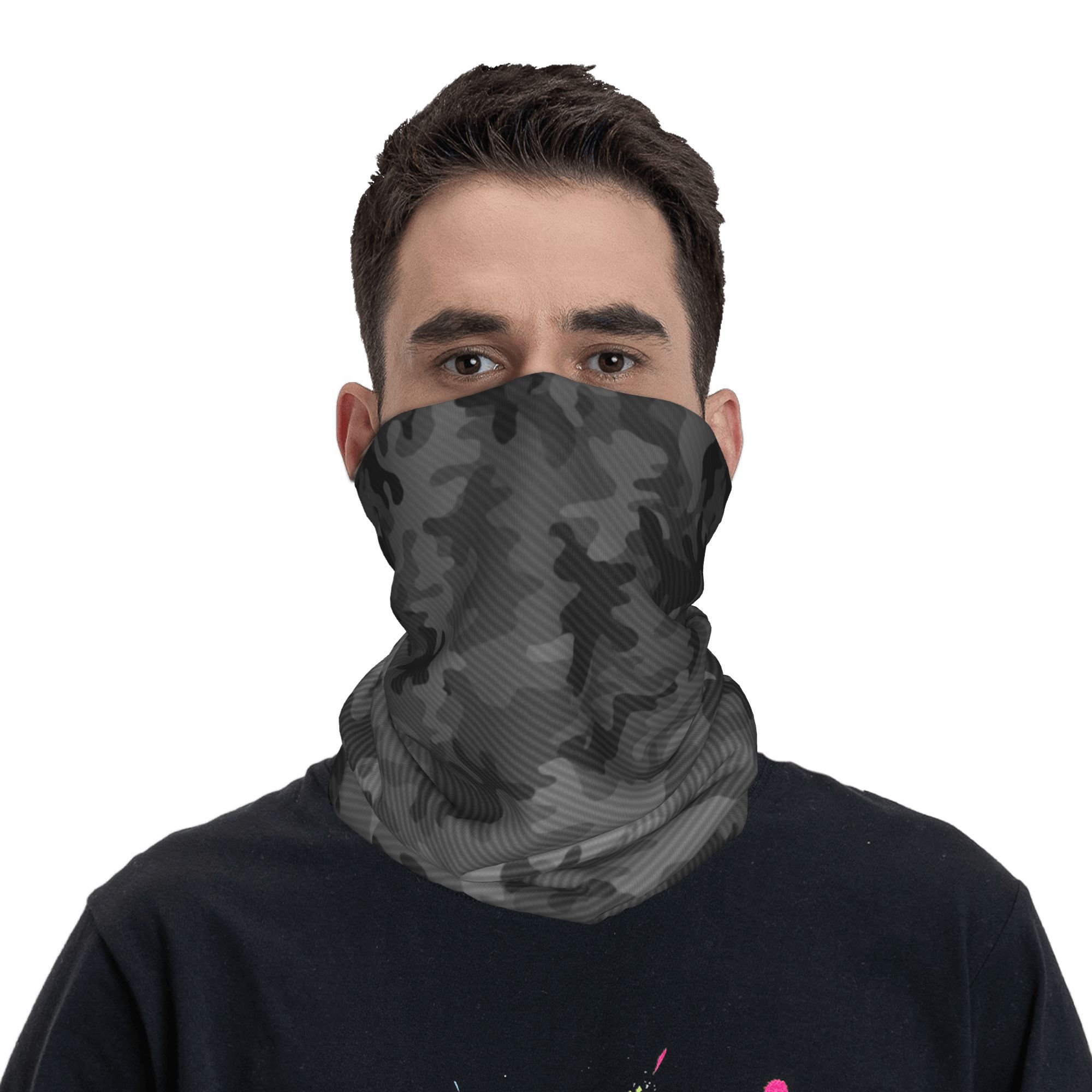 Custom Carbon Camo Bandana Nec - огляд і ціна Neck Warmer Balaclava