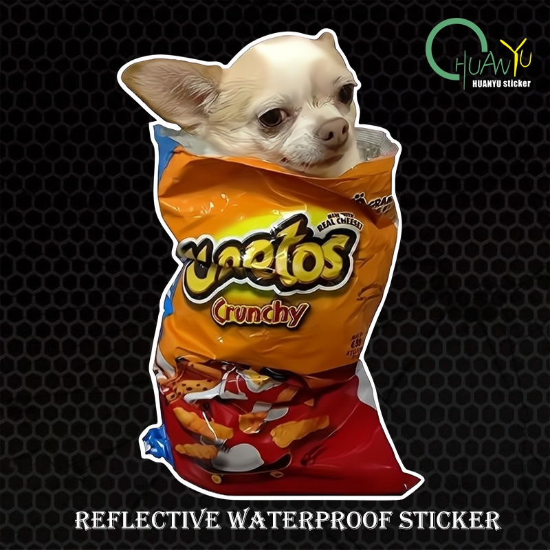 Cute puppy reflective sticker  - огляд і ціна Motorcycle Gear Equipment