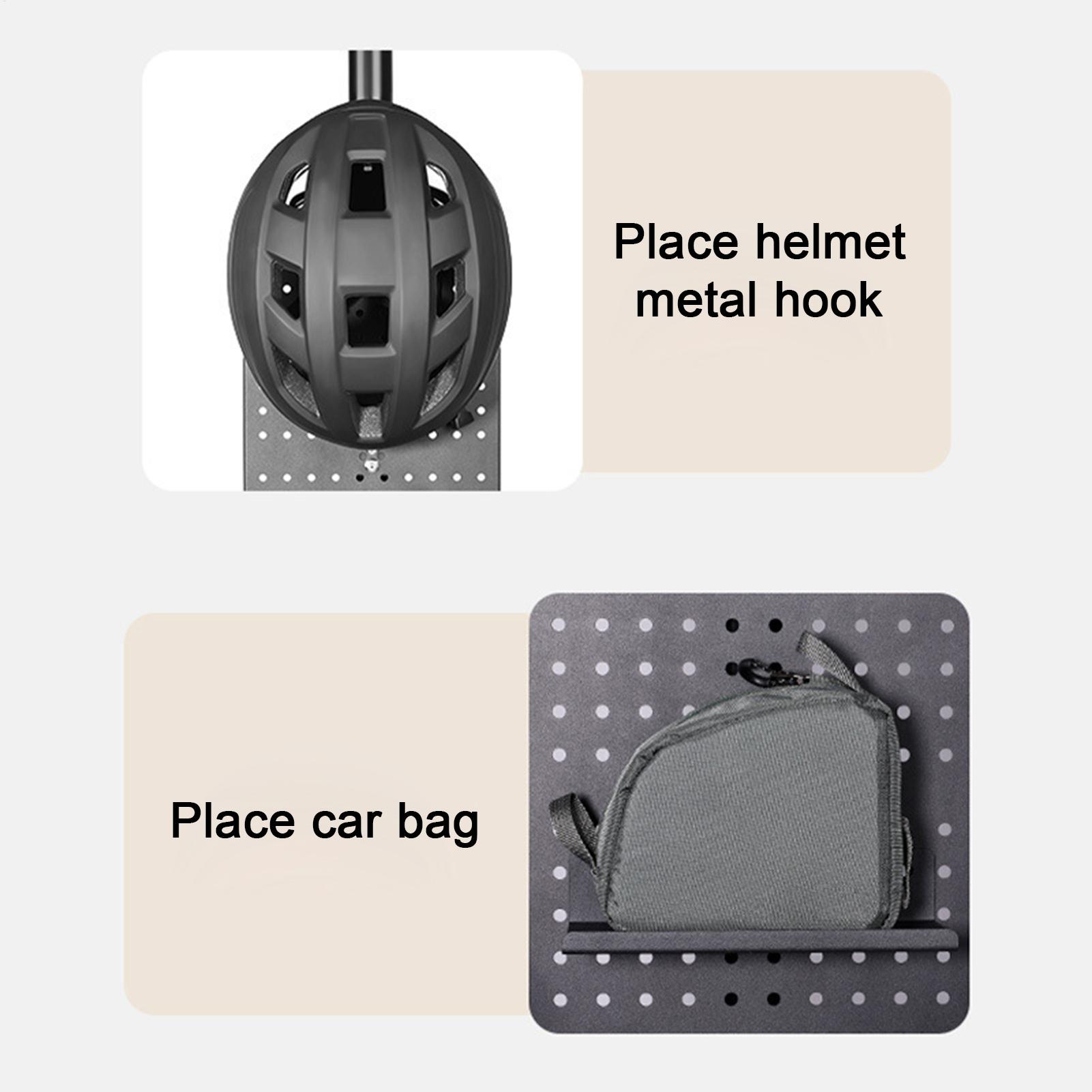 Pegboard Display Stand Bike Ge - огляд і ціна Motorcycle Gear Display Rack