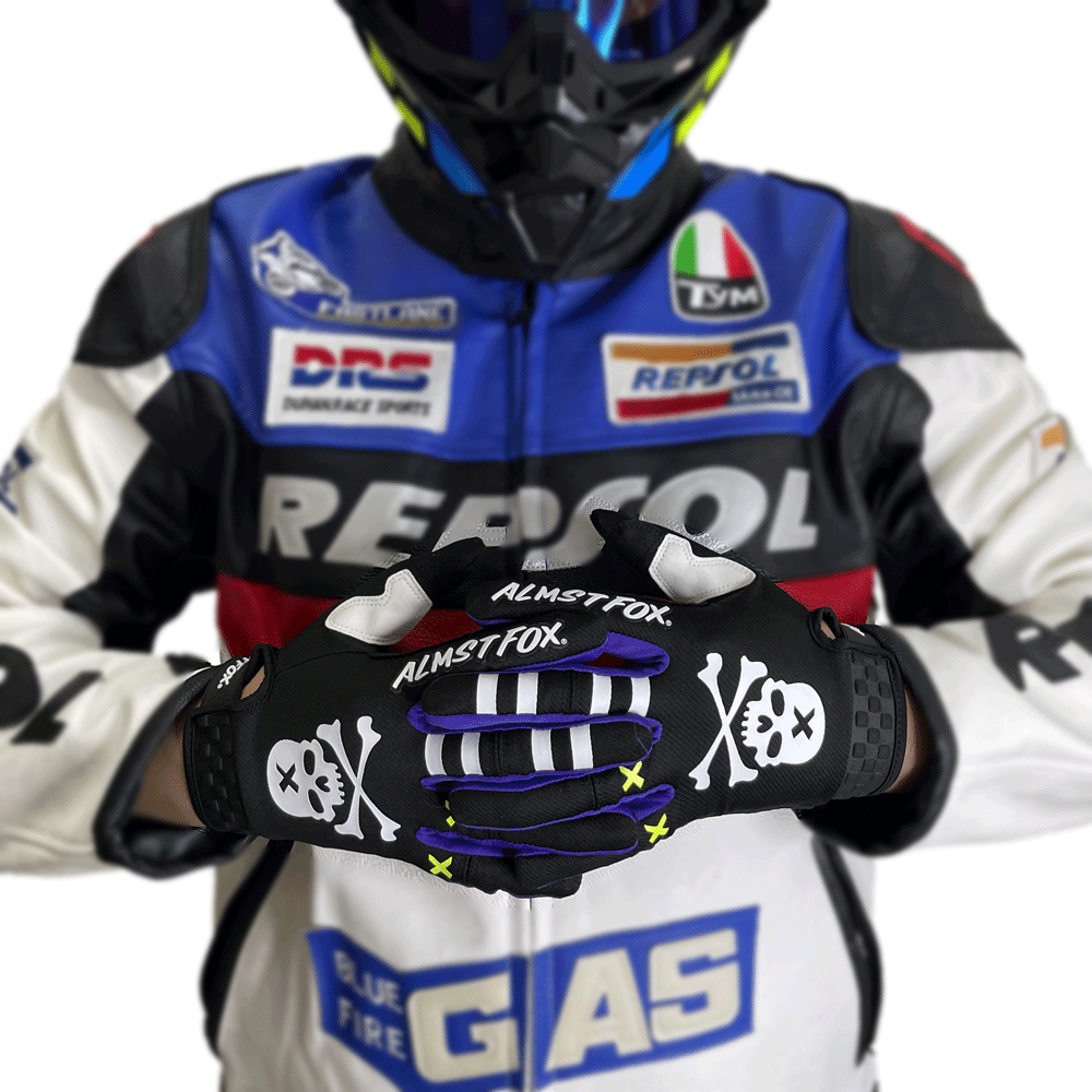 Almst Fox Skull Motorcycle Glo - огляд і ціна Motorcycle Gear Fox